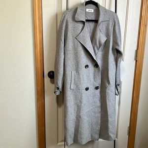 Sweater cardigan Size Large Gray